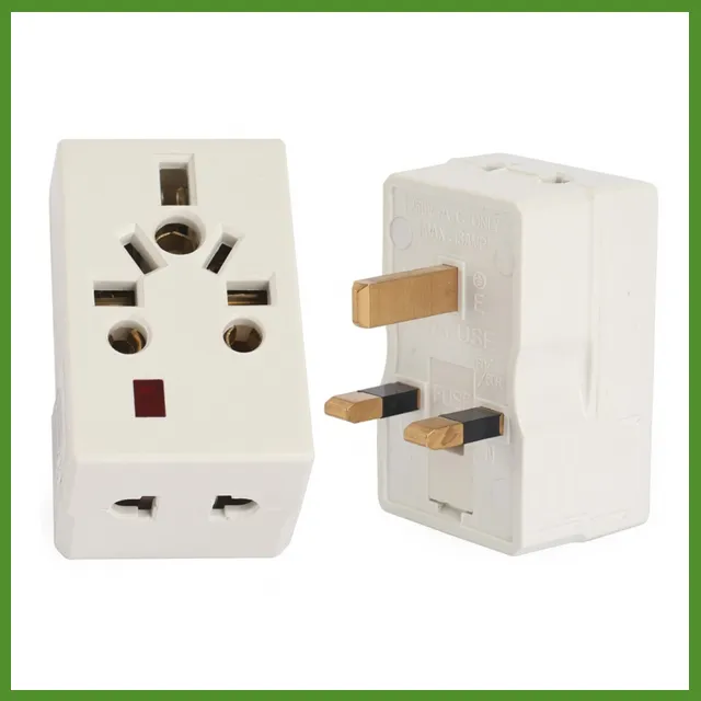 3 Pin Multi Socket - Square Type 5A | Daraz.lk