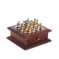 【Dream Sailing Store 】1:12 Miniature Chess Board Box Set Furniture Toys. 