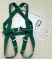 Full body safety harness with lanyard/hanging safety belt for construction easy wear. 