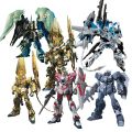 Bandai GUNPLA HGUC Unicorn Banshee Banshee Phoenix Baiaran Silver Bullet Gustav Nim. 