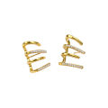 Women's Fashion Delicate Crystal Female Stud Earrings Girls Accessories for Special Day. 