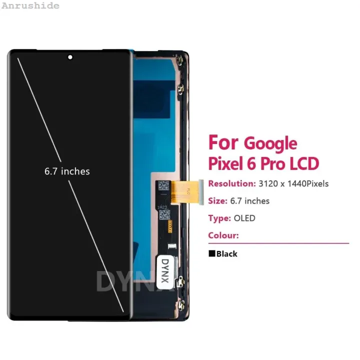 Anrushide%20Super%20AMOLED%20LCD%20With%20Frame%20For%20Google%20Pixel%206%20Pro%20LCD%20For%20Google%20Luxury%20Pixel%206Pro%20GLUOG%20G8VOU%20Display%20Screen%20Touch%20Digitizer%20Assembly%20-%20Image%202