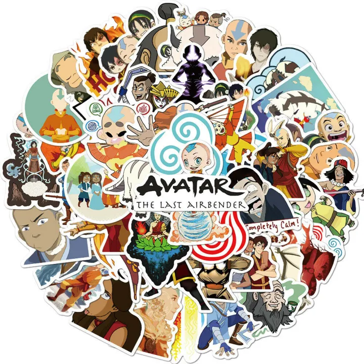 20/40/60pcs%20Avatar%20The%20Last%20Airbender%20Stickers%20Laptop%20Luggage%20Skateboard%20Stickers%20-%20Image%208