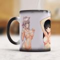 Half Naked Woman Mug Heat Color Changing Tea Cup Home Boy Coffee Mugs. 