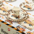 Construction Party Disposable Tableware Birthday Party Decorations Kids Boy Engineering Vehicle Theme Party Supplies Baby Shower. 