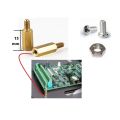 16pcs of 15mm PCB Metal Stud PCB Standoff with Nuts & Bolts. 