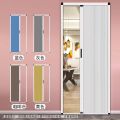 Honeycomb Curtain Folding Door Invisible Sliding Door Punch-Free Bedroom Bathroom Kitchen Bathroom Bookcase Bookshelf Partition Door. 