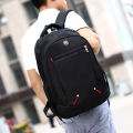 Large Capacity Backpack Men's Junior High School Primary School Schoolbag Men's Korean Style Briefcase Leisure Travel Backpack. 
