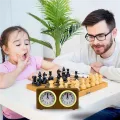 2X Mechanical Chess Clock Analog for Chess Game Timer Clock Official Clocks No Battery Needed. 