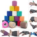 4.8m Colorful Sport Self Adhesive Elastic Bandage Wrap Tape Elastoplast For Knee Support Pads Finger Ankle Palm Shoulder. 