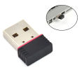 150Mbps WiFi USB Adapter, Wireless LAN WiFi Dongle Stick Network Adapter IEEE 802.11b/g/n for Windows 2000/XP/Vista/WIN7/8/Linux/Mac OS X, Compatible for Raspberry Pi Laptop/Desktop/PC. 
