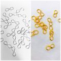 10-50pcs Stainless Steel Strong S Shape DIY Bracelet Clasps Hooks End Clasps Connector for Necklace Jewelry Making Supplies. 