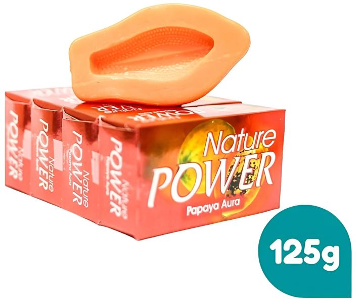 Soap Nature Power Papaya Aura 125g - For Adult