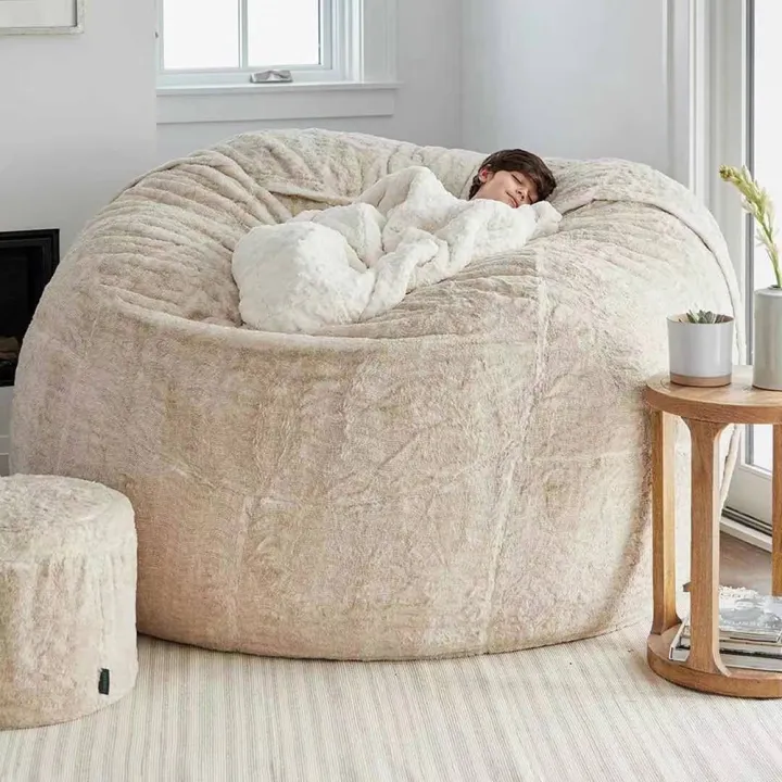 Home%20Sponge%20Bed%20Bean%20Bag%20Chair%20Cover%20Slipcover%20Double%20Bedroom%20Balcony%20Large%20Couch%20Round%20Soft%20Fluffy%20Cover%20No%20Fillings%20Only%20Cover%20-%20Image%208