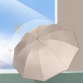 Durable Umbrella Multicolored Fully Automatic Parasol High Quality Rain Gear Uv Parasol Reverse Folding Multifunctional Sunshade. 