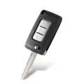 New modified for Mitsubishi Montero GLX, Mirage GLX, Xpander GLX, Strada GLX flip key accessories car key case. 