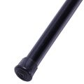 Extendable Telescopic Spring Loaded Net Ve Tension Curtain Rail Pole Rods,55~90Cm,Black. 