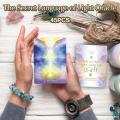 【LuxeGlow】45 PCS The Secret Language Of Light Oracle Tarot Card Board Game Cards Fun Game Family Friends Entertainment Table Games Cards. 