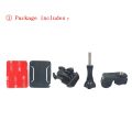 Motorcycle Helmet Mount Curved Adhesive Arm For Xiaomi 4K Gopro Hero 8 7 6 543 sj4000 Eken H9 Action Accessories. 