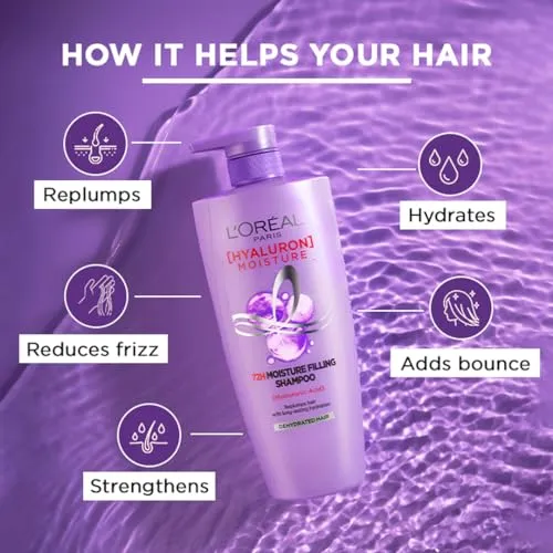 L'Oreal%20Paris%20Moisture%20Filling%20Shampoo,%20With%20Hyaluronic%20Acid,%20For%20Dry%20&%20Dehydrated%20Hair,%20Adds%20Shine%20&%20Bounce,%20Hyaluron%20Moisture%2072H,%201L%20FROM%20INDIA%20(SAM)%20-%20Image%202