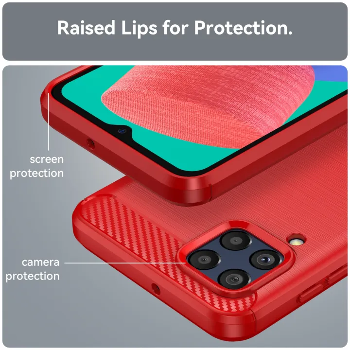 For%20Samsung%20Galaxy%20Jump2%20Brushed%20Texture%20Carbon%20Fiber%20TPU%20Phone%20Case%20-%20Image%204