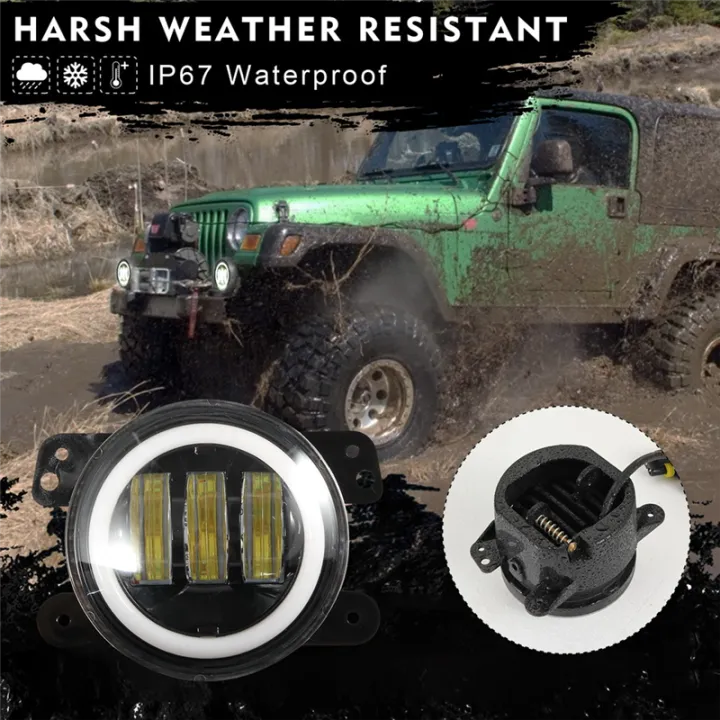 4%20Inch%20Angel%20Eyes%20LED%20Fog%20Light%20Car%20Front%20Foglight%2015000LM%20Replacement%20Auto%20Lamp%20DRL%20Driving%20Fog%20Lamp%20for%20Offroad%20-%20Image%205