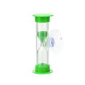 Glass Mini With Suction Cup Shower Timer Rotatable Time reminder Home Decors Sand Clock Hourglass Time Funnel Desktop Ornament. 