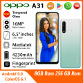 Oppo A31 8GB RAM | 256GB ROM (𝐅𝐫𝐞𝐞 𝐓𝐞𝐦𝐩𝐞𝐫𝐞𝐝 𝐆𝐥𝐚𝐬𝐬 & 𝐂𝐨𝐯𝐞𝐫) 6.5" Display. 