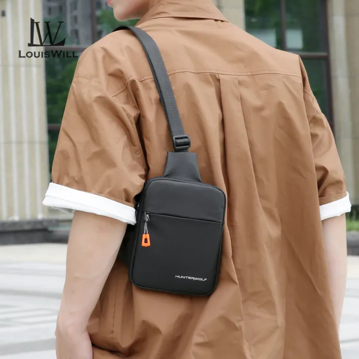 LouisWill%20Men's%20Chest%20Bag%20Casual%20Shoulder%20Bag%20Cross%20Body%20Bag%20Pouch%20Bag%20Lightweight%20Casual%20Bag%20Fashion%20Shoulder%20Bag%20Waterproof%20Casual%20Sport%20Street%20Bag%20for%20Travel%20Outdoor%20-%20Image%205