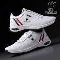 Paul Leather Men's Shoes2023Spring and Autumn New Sports Shoes Men's Casual Leather Shoes Air Cushion Shoes Men's Easy Wear Shoes. 
