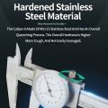 Caliper Meter Dial Calipers Metalgauge Micrometer Ruler Metal Caliper Stainless Steel Gauge Tools. 