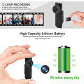 D8 Mini Camera 1080P Hidden Camera Spy Button Camera Wearable Hiking Camcorder For Cycling Home Office Security. 