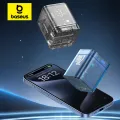 Baseus GaN5 20W Transparent Fast Charger Withness the Technology Quick Charge 4.0 3.0. 