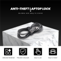 Security Anti-Theft Combination Laptop Notebook Cable Lock 4 Digit Password Lock. 
