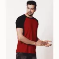 Red And Black Men's T Shirt For valentine's Gift.. 