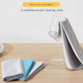 Microfiber Fish Scale Wipe Cloth For Glass Anti-grease Wiping Rag Super Absorbent Home Washing Dish Kitchen Cleaning Towel. 