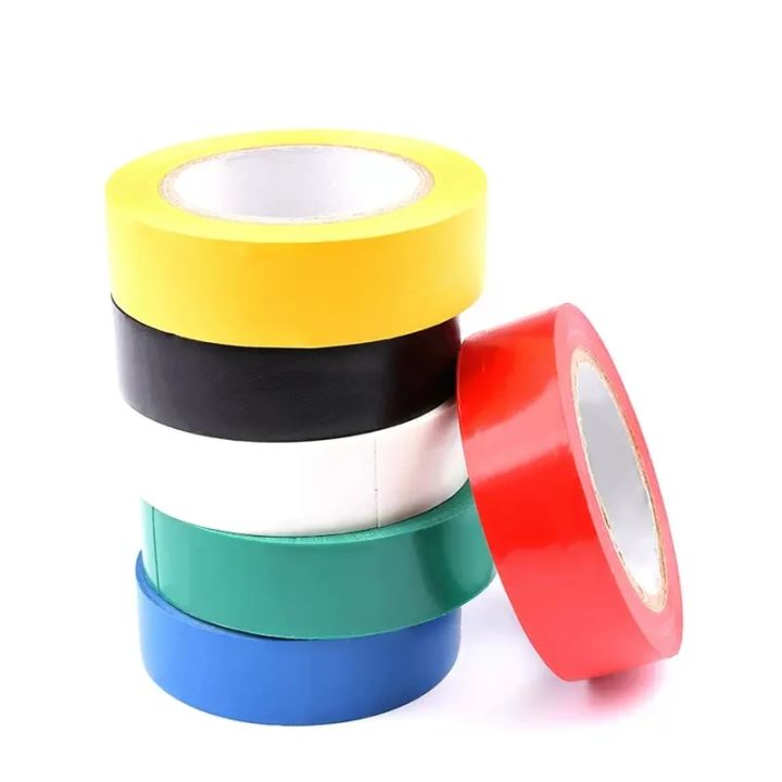 10/50/100%20Rolls%20Electrical%20Tape%20Wire%20Insulating%20Tape%20Adhesive%20Colored%20Tape%20High%20Temperature%20Resistance%20PVC%20Tape%20for%20Wire%20Cable%20-%20Image%203