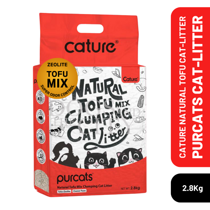Cature Natural Tofu Clumping Cat-Litter