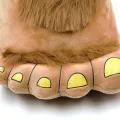 【ZOSR】Fashion Furry Adventure Warm Slippers Big Hairy Unisex Savage Monster Plush Home Slippers Indoor Shoes. 