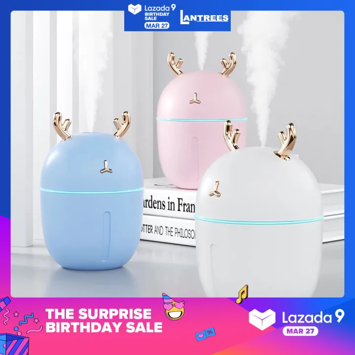 【BestGO】300ML Humidifier Household Bedroom Small Mini Air Fragrance Purification Sprayer Water Replenishing Instrument USB Air-conditioned