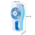 Portable Handheld USB Mini Misting Fan With Personal Cooling Humidifier Rechargeable Battery Water Spray Fan For Home Office And Travel. 