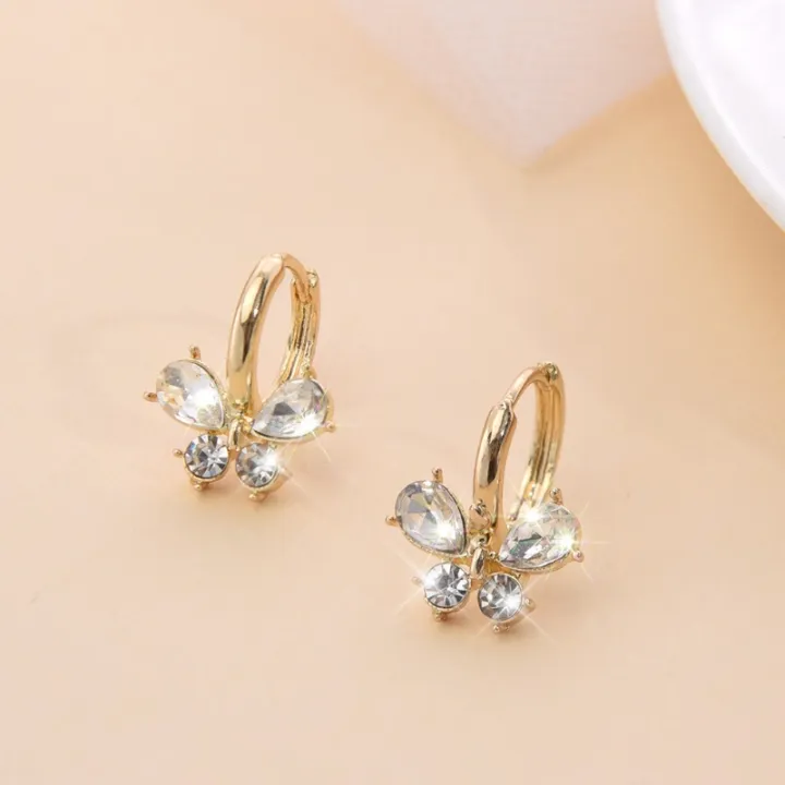 1Pair%20Girls%20Sweet%20Temperament%20Zircon%20Butterfly%20Earrings%20Niche%20Simple%20Exquisite%20Small%20Ear%20Buckles%20for%20Daily%20Versatile%20Jewelry%20-%20Image%207