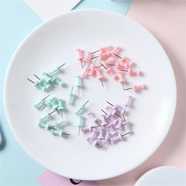 7Pcs/40Pcs%20Macaron%20Cork%20Board%20Push%20Pins%20Decorative%20Thumb%20Tacks%20Colorful%20Map%20Tack%20for%20Photos%20Wall%20Home%20Office%20Stationery%20School%20Supplies%20-%20Image%205