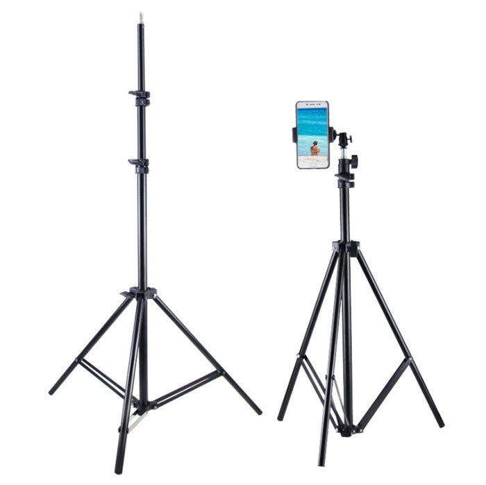 2.1m  6.8ft Professional Studio Photography Selfie Durable High Quality Tripod Stand