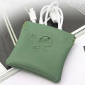 Mini Earphone Bag Elastic Sheet Bright Color Wire Jewelry Organizer. 