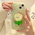 Ring Support Universal Foldable Hand in iPho Crystal Flower Tulip ME Korean Ke KEBETE Love 3D Water Grip Tok Stand for ne Cute Machine Stand Grip Tok Stand. 