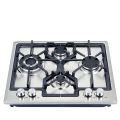 4 Burner Stainless Steel Gas cooker with warranty (European Standards). 