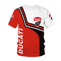 T shirt Men New style DUCATI Car Logo Men'S T-Shirt Men's Racing Uniform Club T-shirt Summer 3D Printing Sports Games Oversized Size Gym Outdoor T-shirt Team Logo Top Sport T shirt Man. 