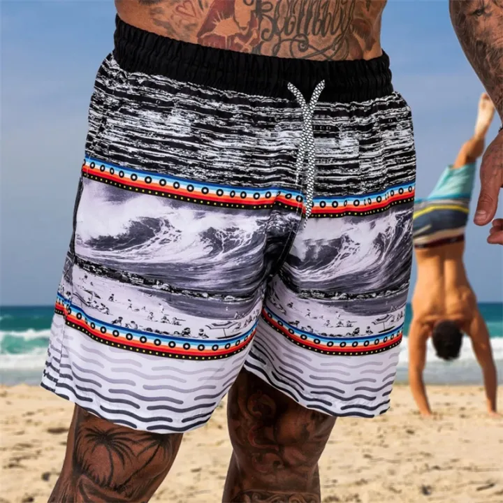 Sea%20Wave%203D%20Print%20Beach%20Shorts%20Men%20Women%20Fashion%20Cool%20Short%20Pants%20Summer%20Casual%20Comforts%20Skateboarding%20Shorts%20Sport%20Swim%20Trunks%20-%20Image%202
