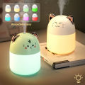 Humidifier Cute Pet 250ml Smart Appliances Diffuser Scent Machine Ultrasonic Cool Mist Mini Personal Humidifier. 